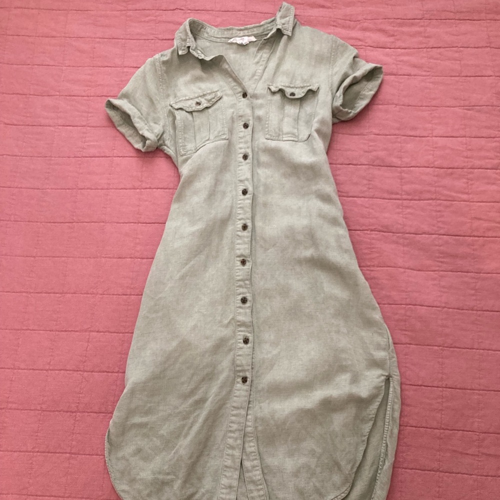 Casual Lucky Brand Button-Down Dress